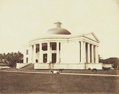The Protestant Willems Church on the Kings Place in Batavia by James Page